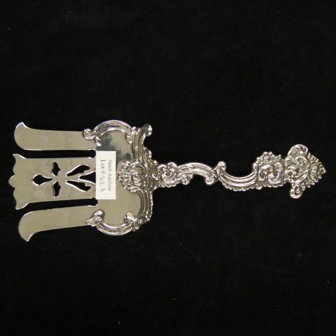 Appraisal: Silvercrest Sterling Silver Asparagus Fork elaborate long