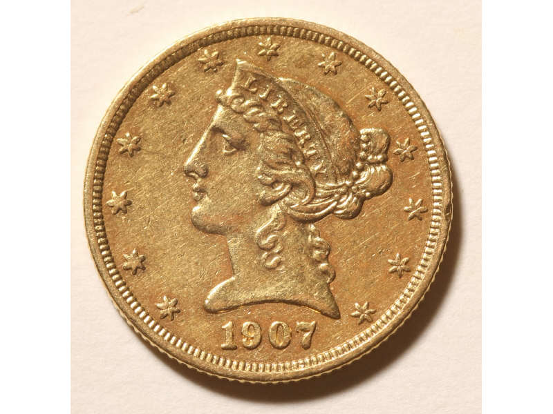 Appraisal: -D Liberty Gold Half Eagle AU Estimate -