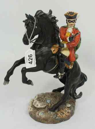 Appraisal: Royal Doulton Dick Turpin on rearing Black Horse HN limited