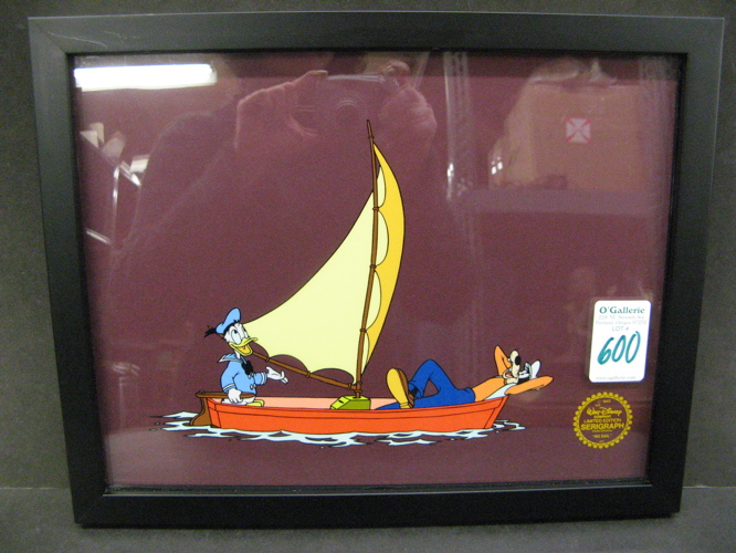 Appraisal: WALT DISNEY COMPANY LIMITED EDITION SERIGRAPH CEL titled No Sail