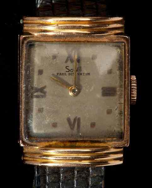 Appraisal: Kay Kyser's Watch Gifted from Bob Hopeby Paul Ditisheim Solvil