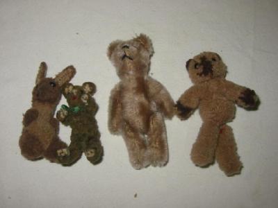 Appraisal: A Schuco miniature teddy bear the jointed body covered in