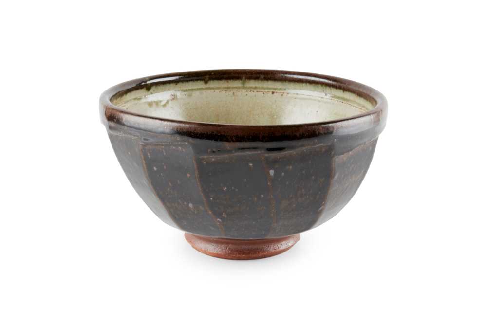 Appraisal: RICHARD BATTERHAM - BOWL CIRCA tenmoku-glazed stoneware cm diameter