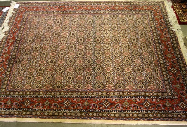 Appraisal: A Feraghan style wool carpet cm long cm wide