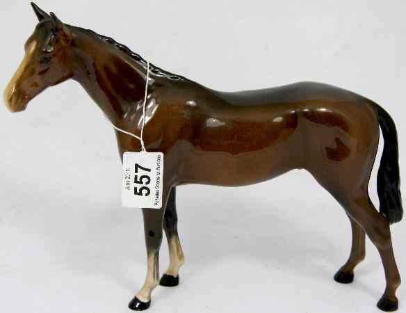 Appraisal: Beswick Thoroughbred Stallion in Brown Gloss