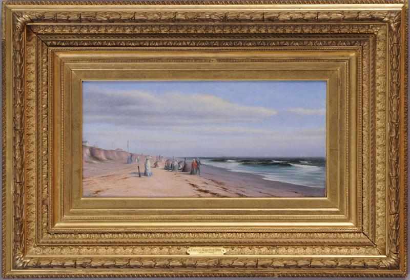 Appraisal: FRANCIS AUGUSTUS SILVA - THE BLUFFS AT LONG BRANCH Oil