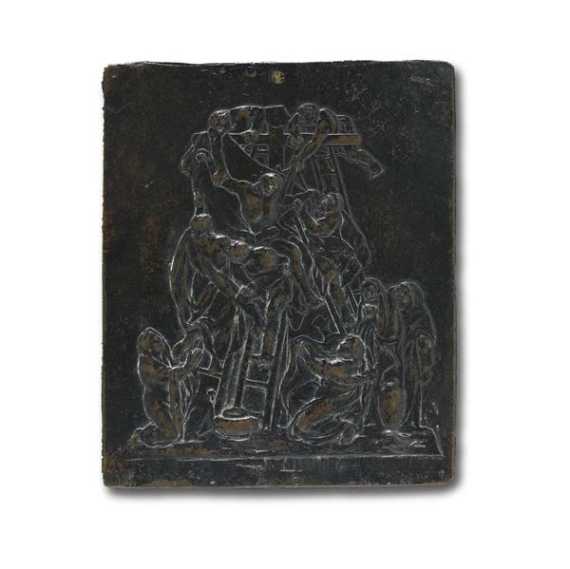 Appraisal: BRONZE PLAQUE Renaissance Italy in the style of the th