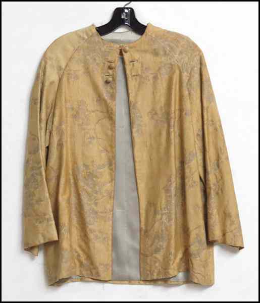 Appraisal: A MARIANO FORTUNY SILK JACKET Bearing a label which reads