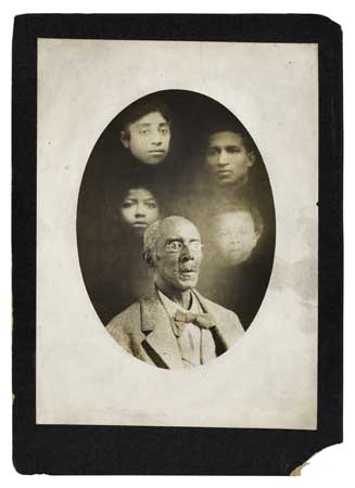 Appraisal: PHOTOGRAPH OF GHOSTS PHOTOGRAPHY Spirit Photograph of Isham Dunstan the