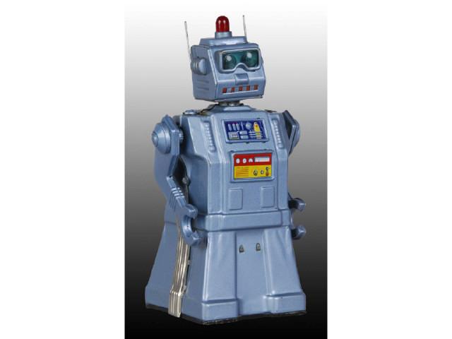 Appraisal: Japanese Battery-Operated Directional Robot Toy Description All tin Working Made