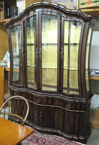 Appraisal: MASTER CHINA HUTCH BUFFET The La Scala Collection by Aico