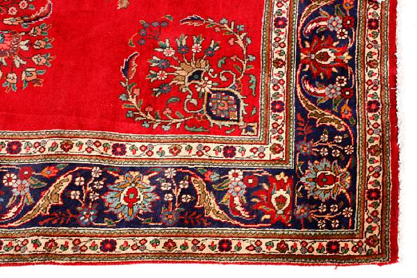 Appraisal: A Tabriz carpet size approximately ft x ft in