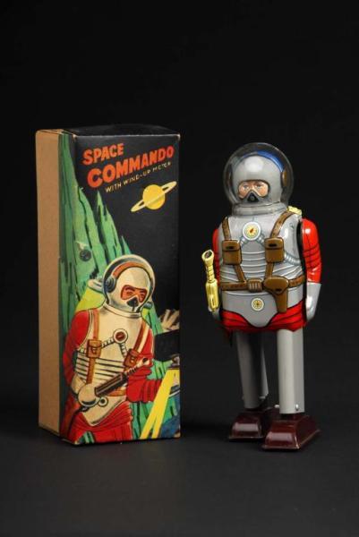 Appraisal: Space Commando Astronaut Description Japanese Made by Nomura Working When