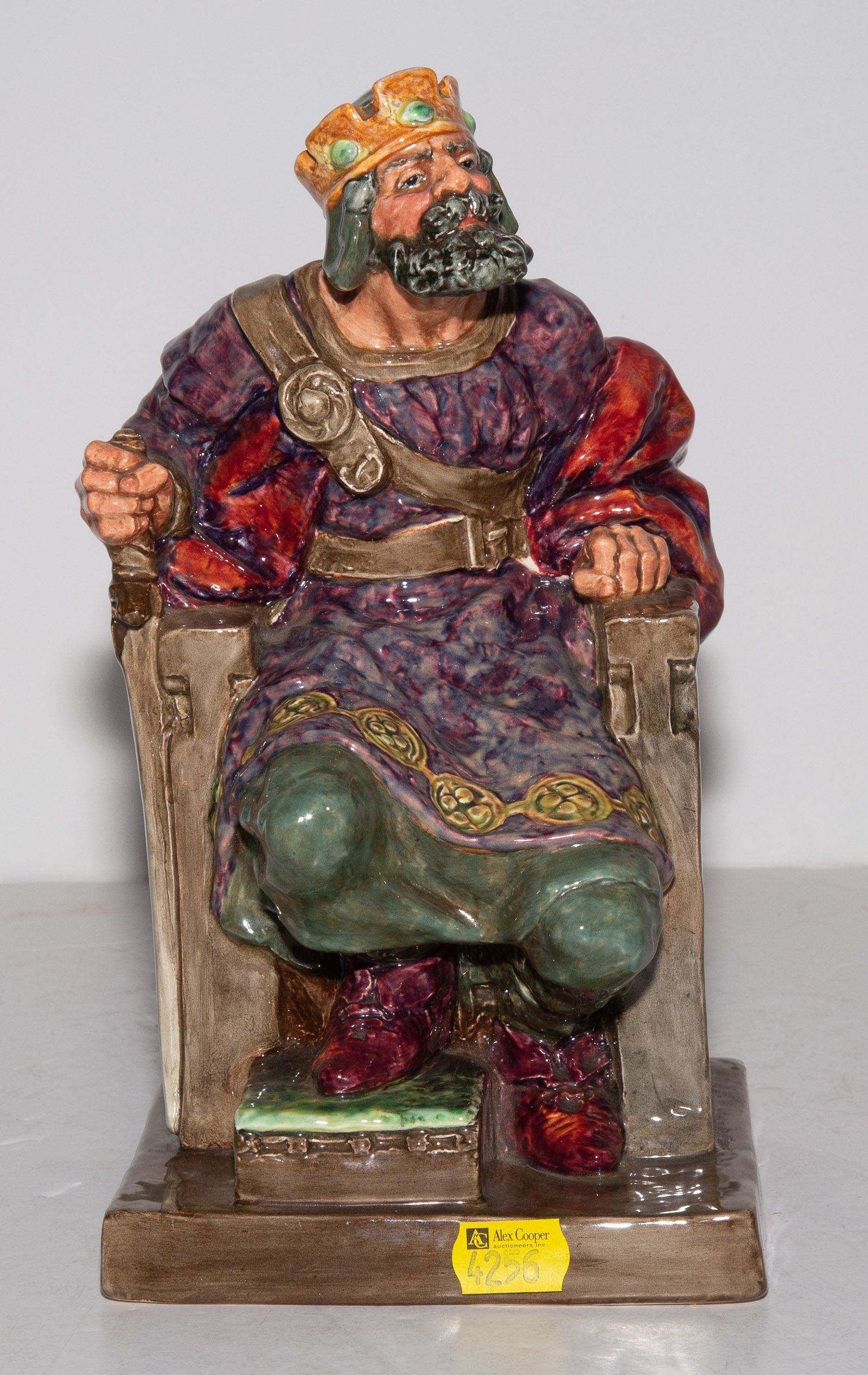 Appraisal: LARGE ROYAL DOULTON PORCELAIN FIGURE The Old King