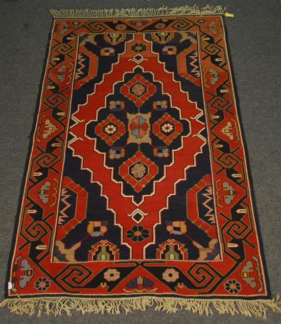 Appraisal: BIDJAR KILIM Persia circa feet inches x feet inches Provenance