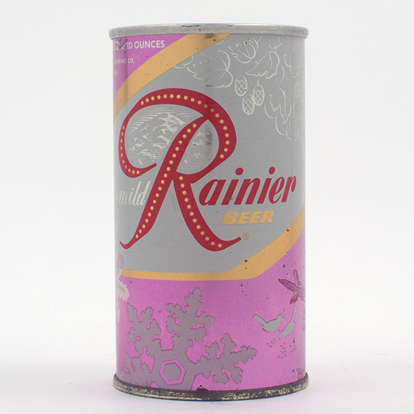 Appraisal: Rainier Jubilee ZIP Top SNOW MOTIF PINK - RAREReference USBC