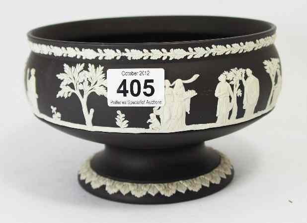 Appraisal: Wedgwood Black Jasperware footed Bowl