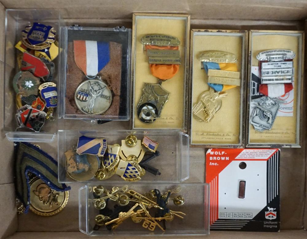 Appraisal: COLLECTION OF MEDALS AND PINSCollection of Medals and Pins