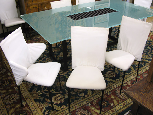 Appraisal: A SET OF EIGHT CIVETTA DINING CHAIRS Yaakov Kaufman design