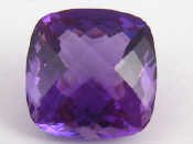 Appraisal: A loose polished amethyst approx carats x x mm VAT