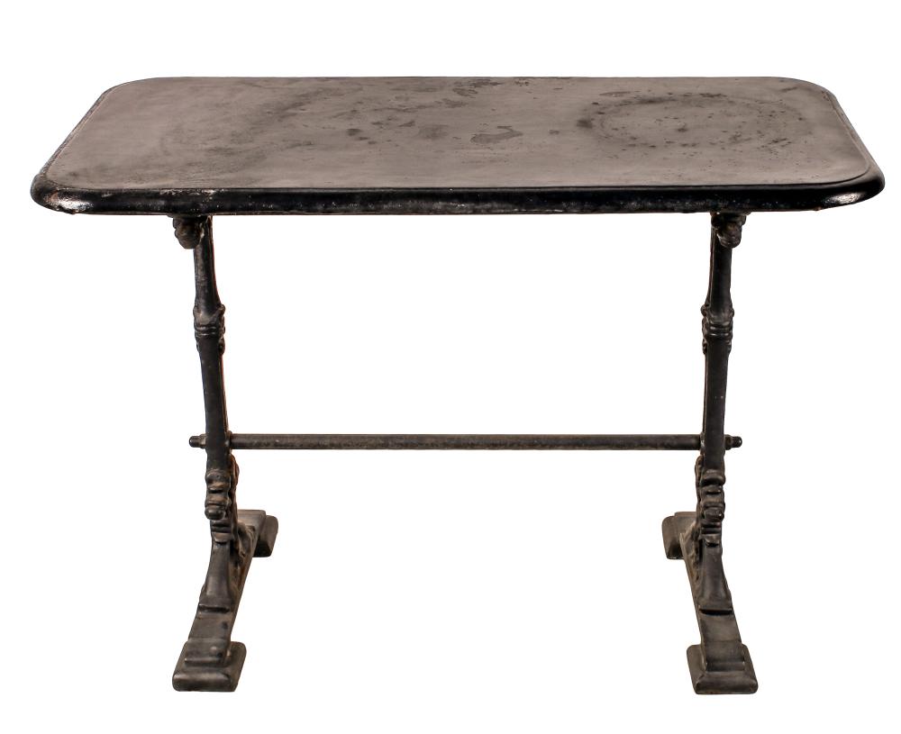 Appraisal: PAINTED IRONWORK TABLECondition with slight paint loss Provenance The Estate