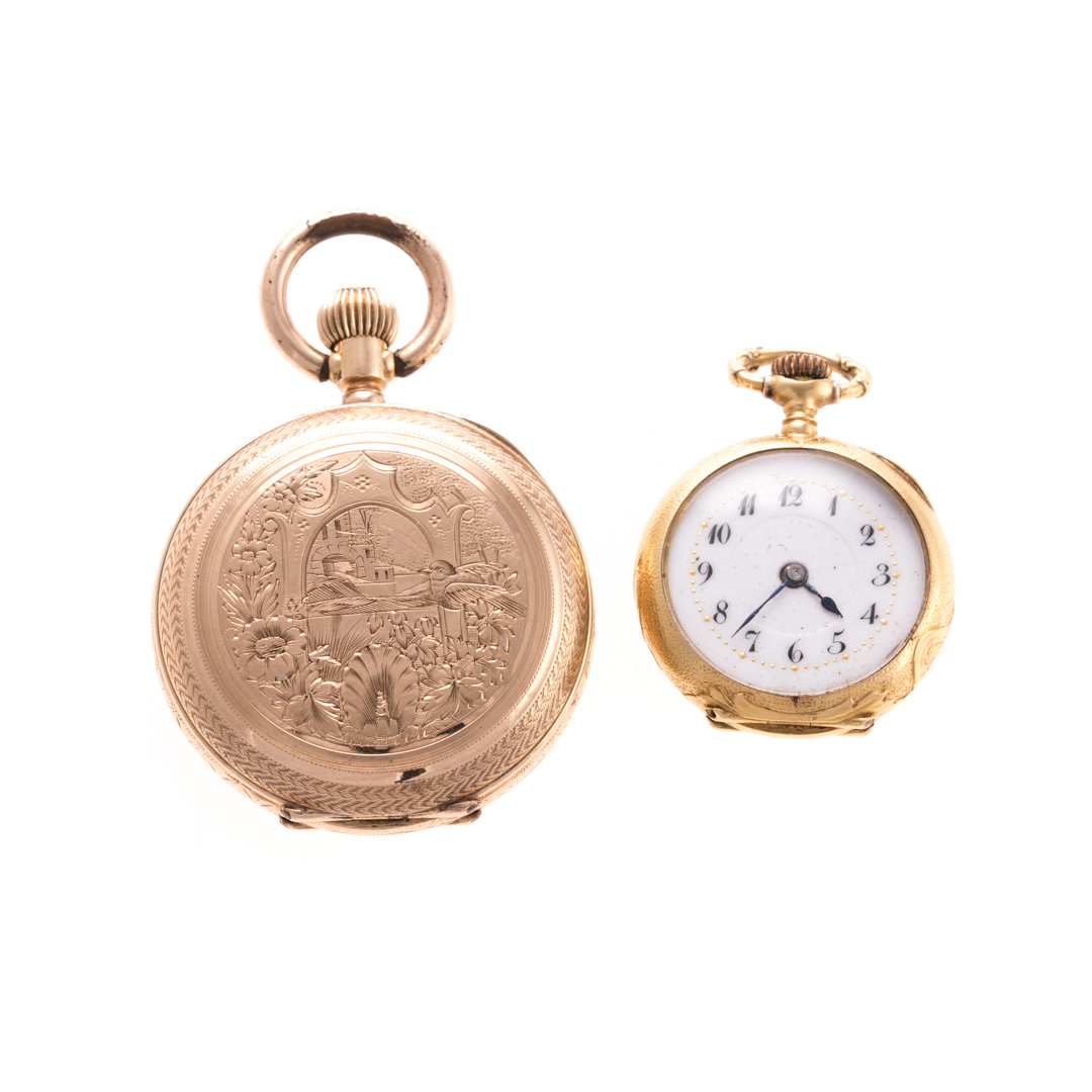 Appraisal: An IWC Lady's Pendant Watch a K Pocket Watch K