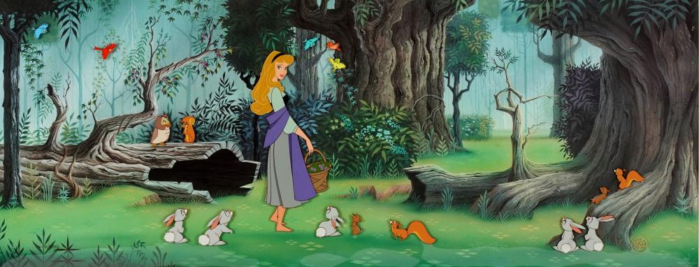 Appraisal: SLEEPING BEAUTY CELpublished by Disney Art Editions numbered with cerificates