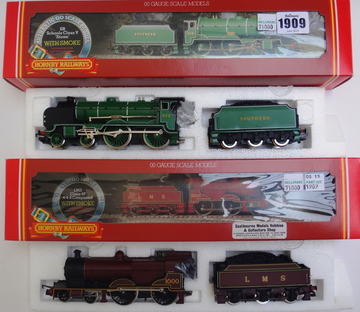 Appraisal: A Hornby gauge Locomotive and tender 'Stowe' and another locomotive