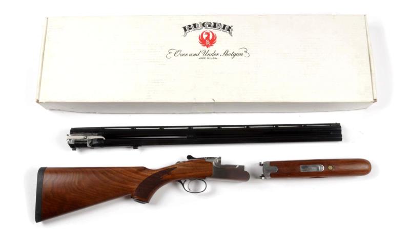 Appraisal: MIB Ruger O U Shotgun Serial - gauge over-under with