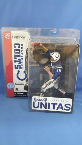 Appraisal: Sportspicks Legends Johnny Unitas Action Figure McFarlane's Sportspicks - Legends