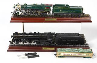 Appraisal: lot of Die-cast model trains comprising the th Century Limited