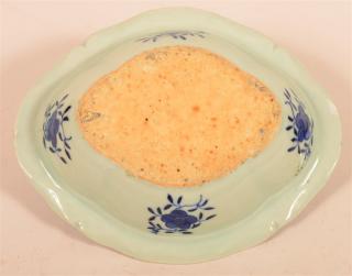 Appraisal: Canton Oriental Porcelain Vegetable Dish th Century Canton Oriental Porcelain