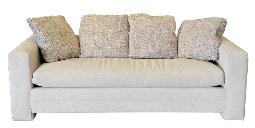 Appraisal: Avery Boardman Custom Queen Size Sleeper Sofa in beige upholstery