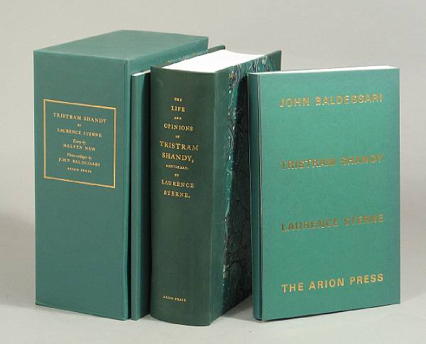 Appraisal: ARION PRESS Sterne Laurence The Life and Opinions of Tristram