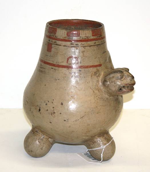 Appraisal: A Guanacaste-Nicoya effigy vessel circa - A D height in