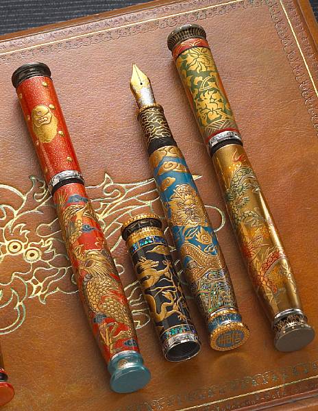 Appraisal: LOIMINCHAY Forbidden City -Fountain Pen Set Limited Edition This set