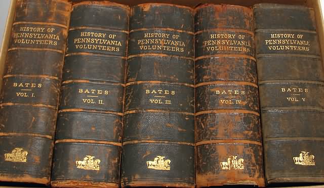 Appraisal: Massive -volume set of History of the Pennsylvania Volunteers -