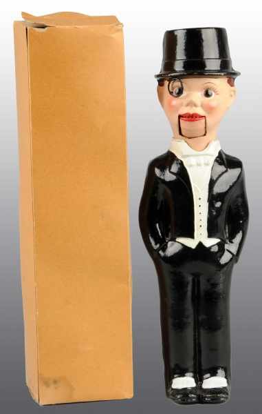 Appraisal: Composition Charlie McCarthy Ventriloquist Doll Description Original monocle and mouth