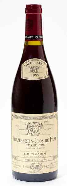 Appraisal: Chambertin-Clos de BezeLouis Jadot bottleAcquired from the climate-controlled storage of