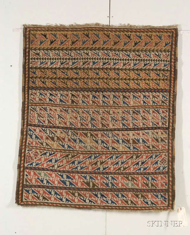 Appraisal: South Caucasian Rug last quarter th century even wear minor