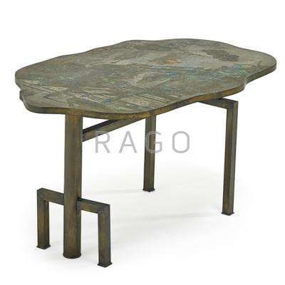 Appraisal: PHILIP LaVERNE - KELVIN LaVERNE b Occasional table New York