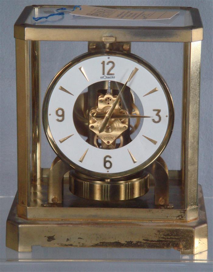 Appraisal: Jaeger LeCoultre Atmos clock Caliber - serial No front door