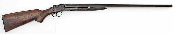 Appraisal: L C Smith Double-Barrel Shotgun gauge barrels S N Condition