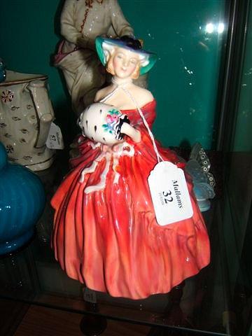 Appraisal: A Royal Doulton figurine 'Genevieve' HN