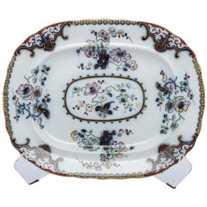 Appraisal: A Charles Meigh Imari Style Stone China Platter th Century