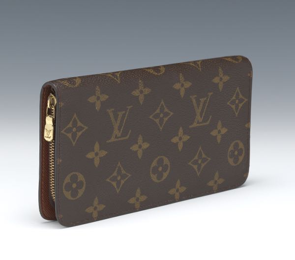 Appraisal: LOUIS VUITTON MONOGRAM CANVAS PORTE MONNAIE ZIP WALLET x x