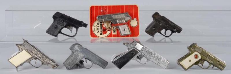 Appraisal: Lot of Cap Guns Description Includes two border patrol and