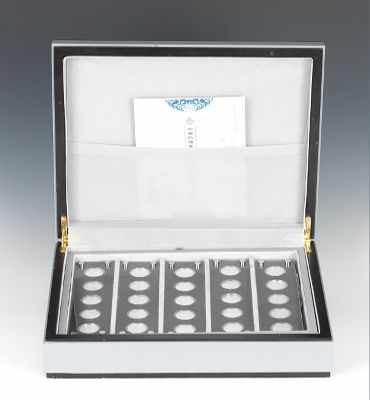 Appraisal: Chinese Silver Proof Set of Commemorative Yuan Coin Silver The