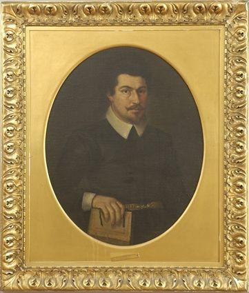 Appraisal: Dutch School Portrait of a Gentleman Oil on canvas unsigned