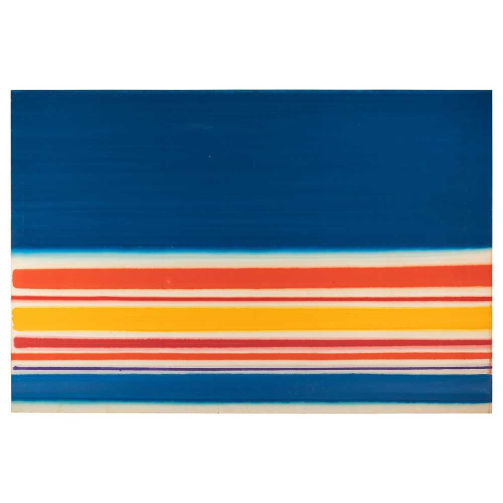 Appraisal: JOHN BAINBRIDGE COPNALL BRITISH - BLUE AND COLOURED STRIPES -